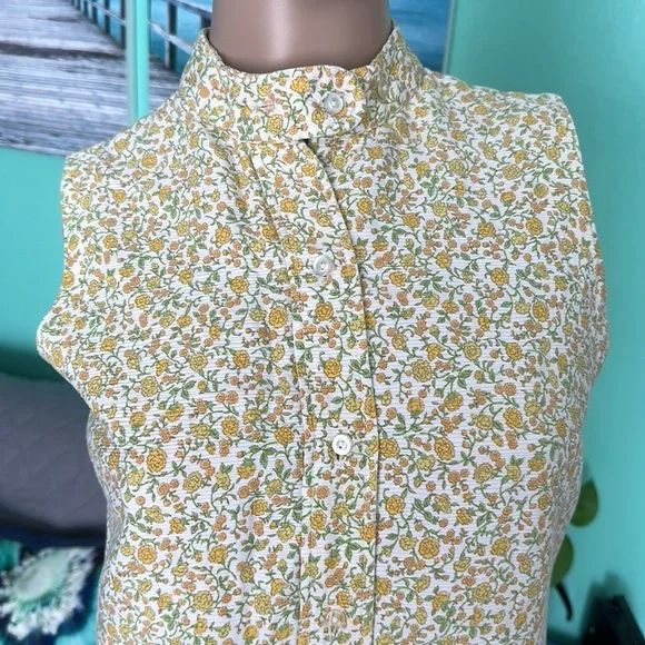 🌼1970’s Floral Romper🌼 - Picture 3 of 13